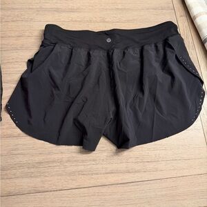 lululemon athletica Black Athletic Shorts